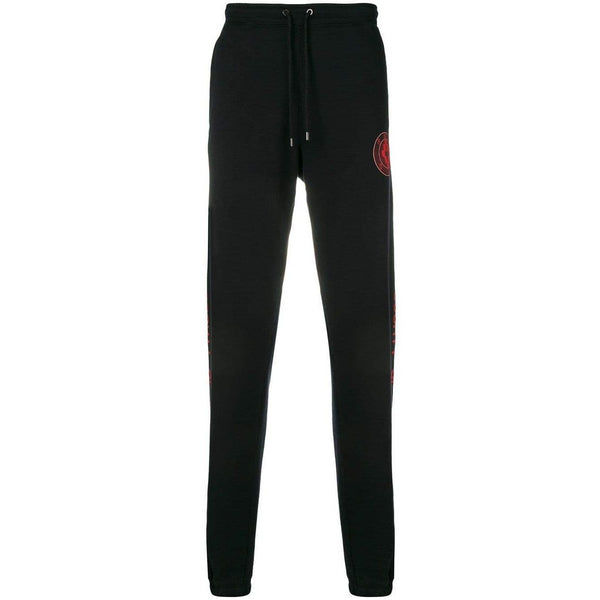 MARCELO BURLON Never Sleep Sweatpants, Black-OZNICO