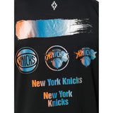 MARCELO BURLON NY Knicks T-Shirt, Black-OZNICO
