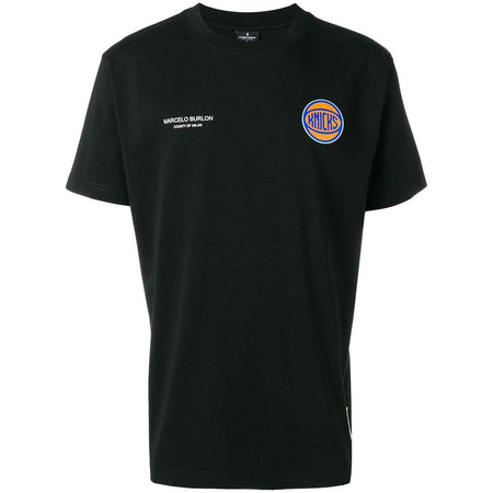 MARCELO BURLON Multi Logo T-Shirt, Black