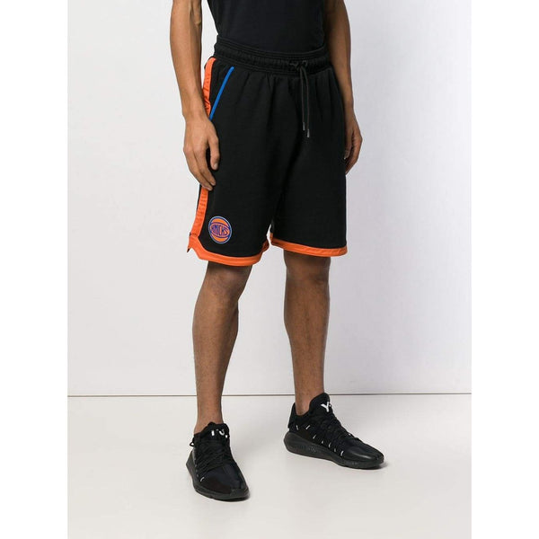 MARCELO BURLON NY Knicks Tape Shorts, Black/ Multi-OZNICO