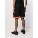 MARCELO BURLON NY Knicks Tape Shorts, Black/ Multi-OZNICO