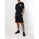 MARCELO BURLON NY Knicks Tape Shorts, Black/ Multi-OZNICO