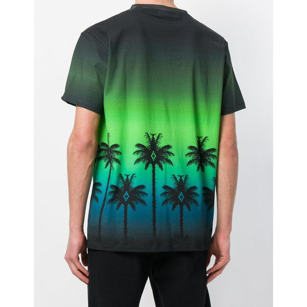 MARCELO BURLON Palms T-Shirt, Green/ Multi-OZNICO