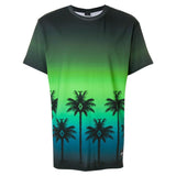 MARCELO BURLON Palms T-Shirt, Green/ Multi-OZNICO