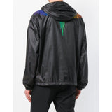 MARCELO BURLON Rainbow Wings Windbreaker, Black-OZNICO