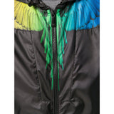 MARCELO BURLON Rainbow Wings Windbreaker, Black-OZNICO