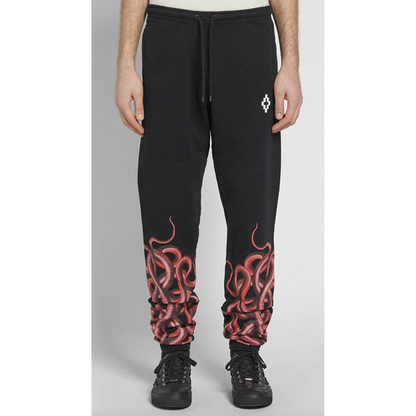 MARCELO BURLON Snake Jogger, Black/Multi-OZNICO