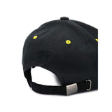 MARCELO BURLON Starter Cross Cap, Black/ Yellow-OZNICO