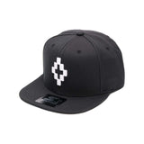 MARCELO BURLON Starter Cruz Cap. Black/ White-OZNICO