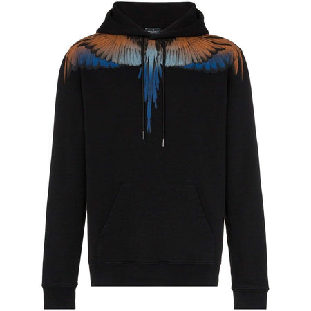 MARCELO BURLON Crossed Snakes Hoody, Black/Multi