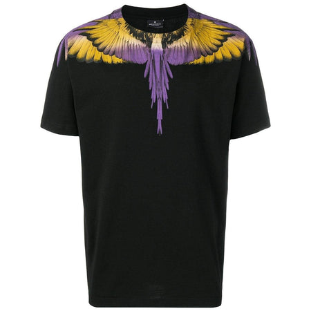 MARCELO BURLON Rainbow Wings T-Shirt, Black