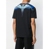 MARCELO BURLON Wings T-Shirt, Blue-OZNICO