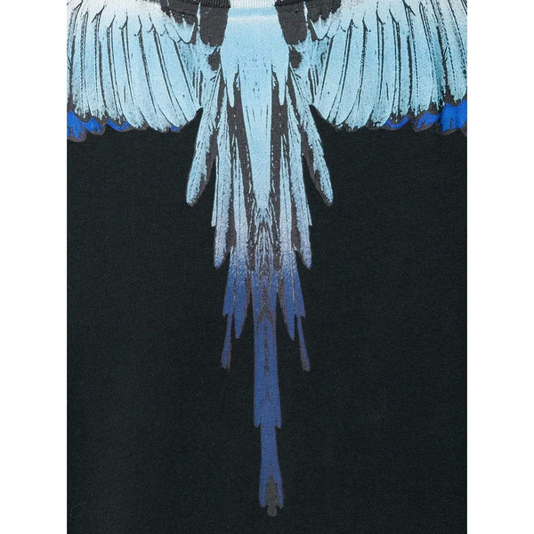 MARCELO BURLON Wings T-Shirt, Blue-OZNICO