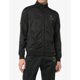 MARCELO BURLON X KAPPA Zip Track Jacket, Black-OZNICO