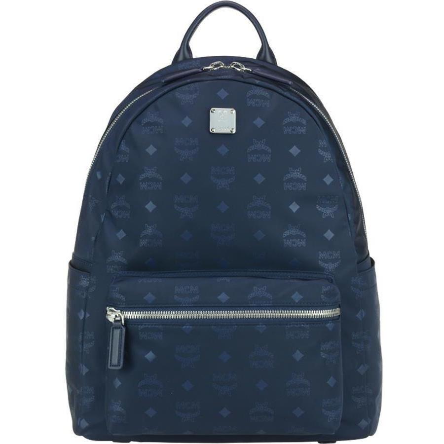 Mcm Backpack In Dark Blue