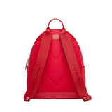 MCM Dieter Teardrop Backpack in Monogram Nylon, Viva Red-OZNICO