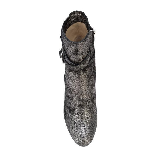 MITCHEL 100 ANKLE BOOT METALLIC WASHED DOTTED SUEDE-OZNICO