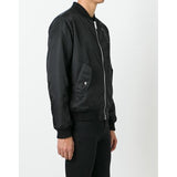 MOSCHINO Bomber Jacket, Black-OZNICO