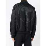 MOSCHINO Bomber Jacket, Black-OZNICO