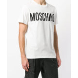 MOSCHINO Classic Logo T-Shirt, White-OZNICO