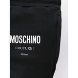 MOSCHINO Couture Logo Sweatpants, Black-OZNICO