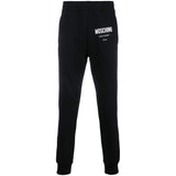 MOSCHINO Couture Logo Sweatpants, Black-OZNICO