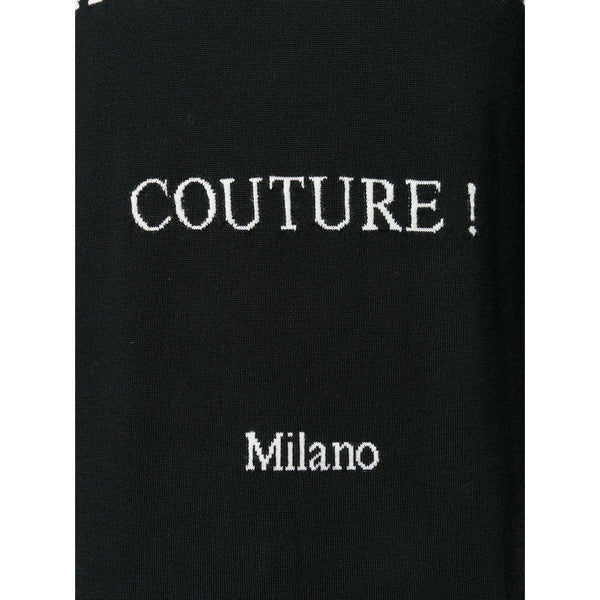 MOSCHINO Couture Milano Sweater, Black-OZNICO