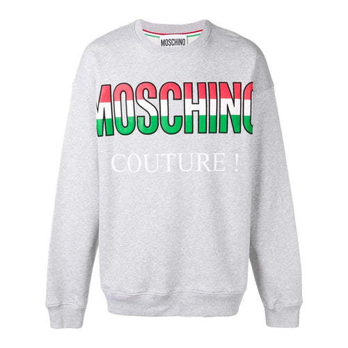 MOSCHINO Couture Sweatshirt, Grey-OZNICO