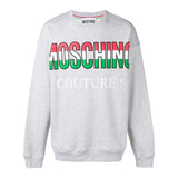 MOSCHINO Couture Sweatshirt, Grey-OZNICO