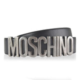 MOSCHINO Men's Belt, Black-OZNICO