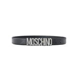 MOSCHINO Men's Belt, Black-OZNICO