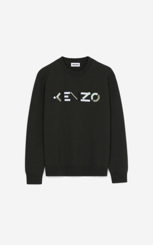 Dark grey kenzo jumper store
