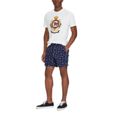 POLO RALPH LAUREN Classic Fit Cotton Graphic Tee, White-OZNICO