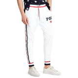 POLO RALPH LAUREN Cotton Interlock Pant, White-OZNICO