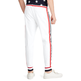 POLO RALPH LAUREN Cotton Interlock Pant, White-OZNICO