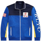 POLO RALPH LAUREN CP-93 Double-Knit Track Jacket, Cruise Royal Multi-OZNICO
