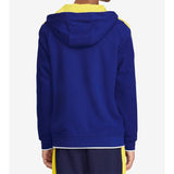 POLO RALPH LAUREN Downhill Skier Double-Knit Hoodie, Blue-OZNICO