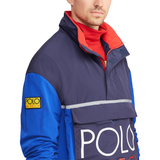 POLO RALPH LAUREN Hi Tech Color-Blocked Pullover, Royal-OZNICO