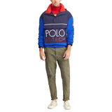 POLO RALPH LAUREN Hi Tech Color-Blocked Pullover, Royal-OZNICO