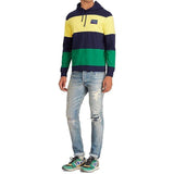 POLO RALPH LAUREN Hi Tech Light Weight Hoodie, Navy/ Multi-OZNICO