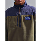 POLO RALPH LAUREN Hi Tech Pullover, Olive Green-OZNICO