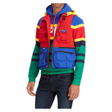 POLO RALPH LAUREN Hi Tech Water-Repellent Vest, Red-OZNICO