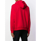 POLO RALPH LAUREN Logo Embroidered Hoodie, Red-OZNICO