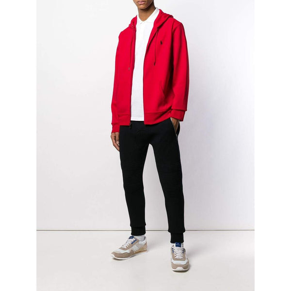 POLO RALPH LAUREN Logo Embroidered Hoodie, Red – OZNICO POLO RALPH LAUREN Logo Embroidered Hoodie, Red – OZNICO