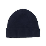 POLO RALPH LAUREN Signature Merino Cuff Hat, Navy-OZNICO