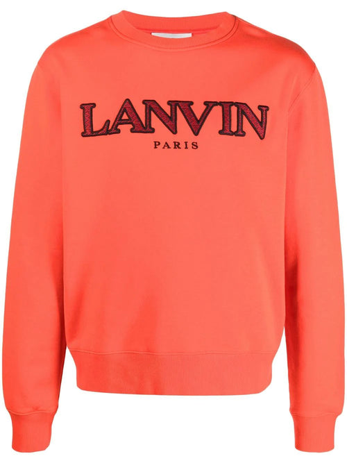 LANVIN CURB SWEATSHIRT, POPPY RED