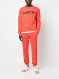 LANVIN CURB SWEATSHIRT, POPPY RED
