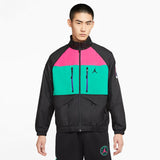 JORDAN WINTER UTILITY JACKET BLACK/NEPTUNE GREEN/WATERMELON