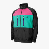 JORDAN WINTER UTILITY JACKET BLACK/NEPTUNE GREEN/WATERMELON
