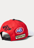 POLO RALPH LAUREN RACING LONG BILL CAP , MULTI